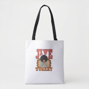 Thanksgiving & Herfst Kleding, Jive Turkije - Retr Tote Bag