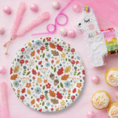 Thanksgiving herfst kleuren dankbaar feestje papieren bordje (Feest)