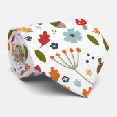 Thanksgiving herfst kleuren vakantie thema stropdas (Opgerold)