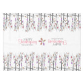 Thanksgiving herfst laat gepersonaliseerde familie tafelkleed (Voorkant (Horizontaal))