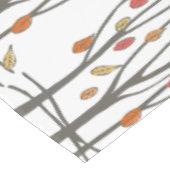 Thanksgiving herfst laat gepersonaliseerde familie tafelkleed (Gekanteld)