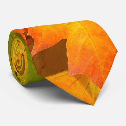 Thanksgiving herfst laat kleuren vallen stropdas (Opgerold)