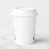 Thanksgiving herfst Leaves Elegant Papieren Bekers (Links)