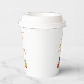 Thanksgiving herfst Leaves Elegant Papieren Bekers (Rechts)