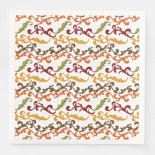 Thanksgiving herfst Leaves Napkins Servet