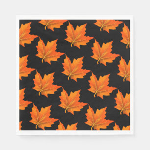 Thanksgiving herfst leest papier Napkins Servet