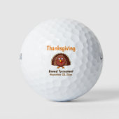 Thanksgiving Herfst najaar Golfballen (Voorkant)