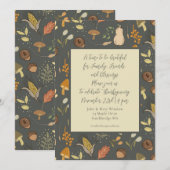 Thanksgiving herfst oogstdiner kaart (Voorkant / Achterkant)