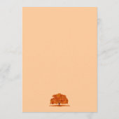 Thanksgiving herfst Patch Tree (Veggie) Inwendig m Menu (Achterkant)