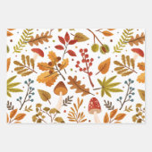Thanksgiving herfst patroonpapier inpakpapier vel (Voorkant 3)