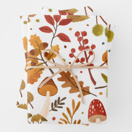 Thanksgiving herfst patroonpapier inpakpapier vel