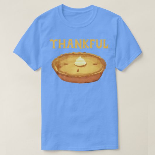 Thanksgiving Herfst Pie Herfst Thanksgiving T-shirt (Design voorkant)