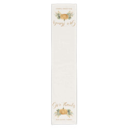 Thanksgiving Herfst Pompoen Herfst Tafelloper