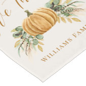 Thanksgiving Herfst Pompoen Herfst Tafelloper (Hoek)