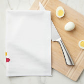 Thanksgiving herfst pompoen keuken design handdoek (Quarter Fold)