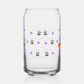 Thanksgiving Herfst Pompoen Spice Can Glass Wrap Blikvorm Glas (Links)