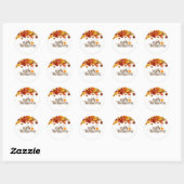 Thanksgiving Herfst Pompoen Stickers (Vel)