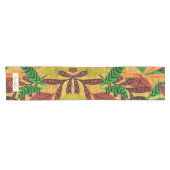 Thanksgiving Herfst rustiek herfstblad dankbaar Korte Tafelloper (Horizontaal)