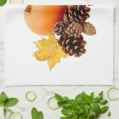 Thanksgiving / herfst stilleven theedoek (Gevouwen)