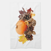 Thanksgiving / herfst stilleven theedoek (Verticaal)