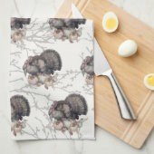 Thanksgiving Herfst Turkije Keukenhanddoeken (Quarter Fold)