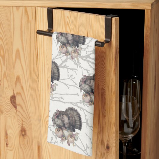 Thanksgiving Herfst Turkije Keukenhanddoeken (Derde Gevouwen)