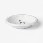 Thanksgiving Herfst Vloeiingsvriendjes Papieren Kommen (Gebogen)