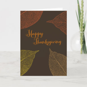 Thanksgiving Herfst Wenskaart Feestdagen Kaart
