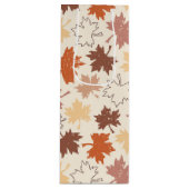 Thanksgiving herfstdag vallende esdoornbladeren wijn cadeautas (Voorkant)