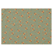 Thanksgiving Herfstgroen Turkije Tafelkleed (Voorkant (Horizontaal))