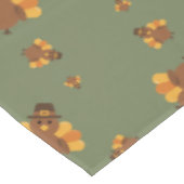 Thanksgiving Herfstgroen Turkije Tafelkleed (Gekanteld)