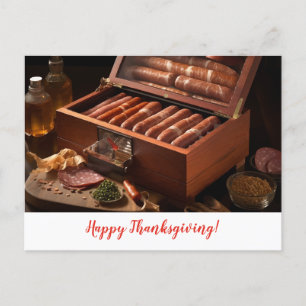 Thanksgiving herfstschilderij briefkaart