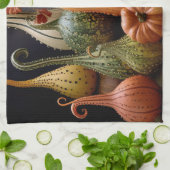 Thanksgiving herfstschilderij theedoek (Gevouwen)