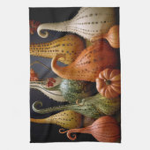 Thanksgiving herfstschilderij theedoek (Verticaal)