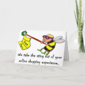 Thanksgiving het Gedicht van 8000 Calorie Feestdagen Kaart (Achterkant)