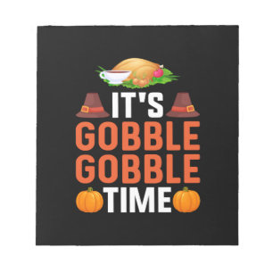 Thanksgiving Het is een gigantische tijd Notitieblok