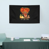 Thanksgiving Het is Herfst Y'all Dachshund Spandoek (Beurs)