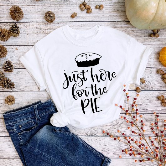 Thanksgiving hier voor de Pie T-shirt