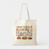 Thanksgiving Holiday Casserole Tote Bag (Achterkant)