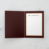 Thanksgiving Holiday-gedicht voegt sentiment toe Kaart (Binnen)