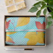 Thanksgiving Holiday Herfst Maple lekt RETRO decor Tissuepapier (Geschenk)