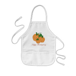 Thanksgiving Holiday kinder apron Kinder Schort