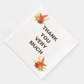 Thanksgiving Holiday Napkins Servet (Hoek)