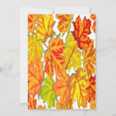 Thanksgiving Holiday, pompoen, Squash, Sunflower Kaart (Achterkant)