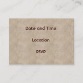 Thanksgiving Honden Informatiekaartje (Achterkant)