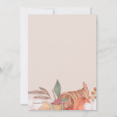 Thanksgiving Hoorn des Overvloeds Kaart (Achterkant)