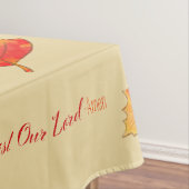 Thanksgiving hoorn des overvloeds zegengebed tafelkleed (Voorbeeld)