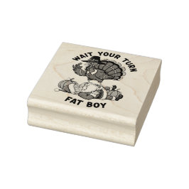 Thanksgiving Houten Stempel