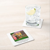 Thanksgiving Humor Bar Onderzetters (Insitu)