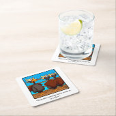 Thanksgiving Humor Bar Onderzetters (Insitu)